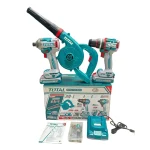 پک 3 قلو شارژی توتال Total TOSLI250182 دریل، بکس و بلوور